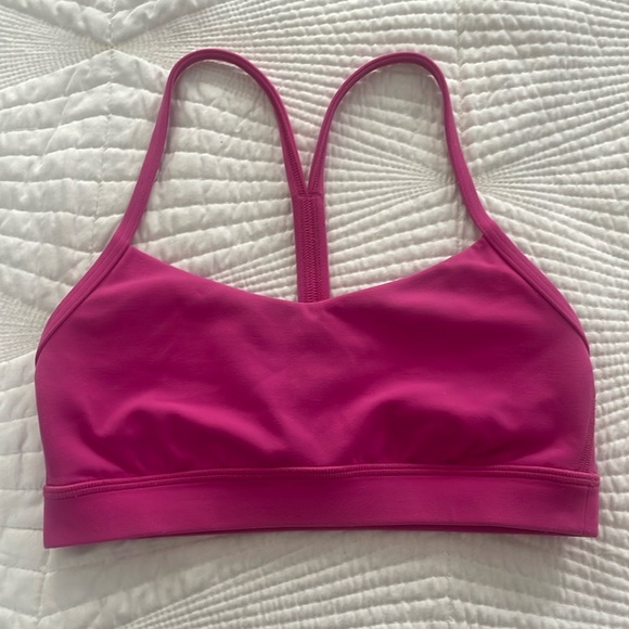Lululemon Sports Bar Sonic pink flow Y 4 - Picture 3 of 7